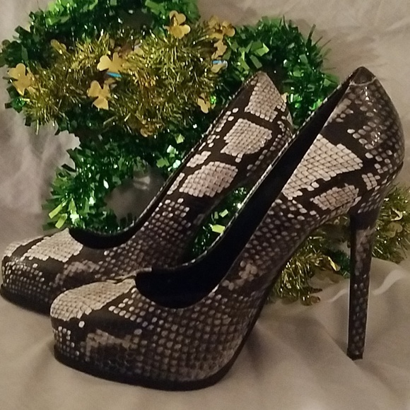 Aldo Shoes - Aldo Snakeskin High Heels